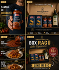 box cena italiano per 4 persone
