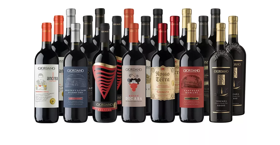 Collezione in Rosso - 20 Bottiglie