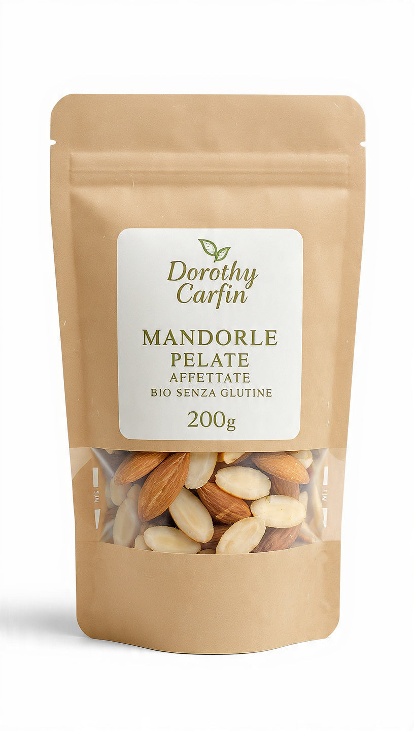 Mandorle Affettate Bio 200g - Lamelle per Dolci e Salati | Dorothy Carfì