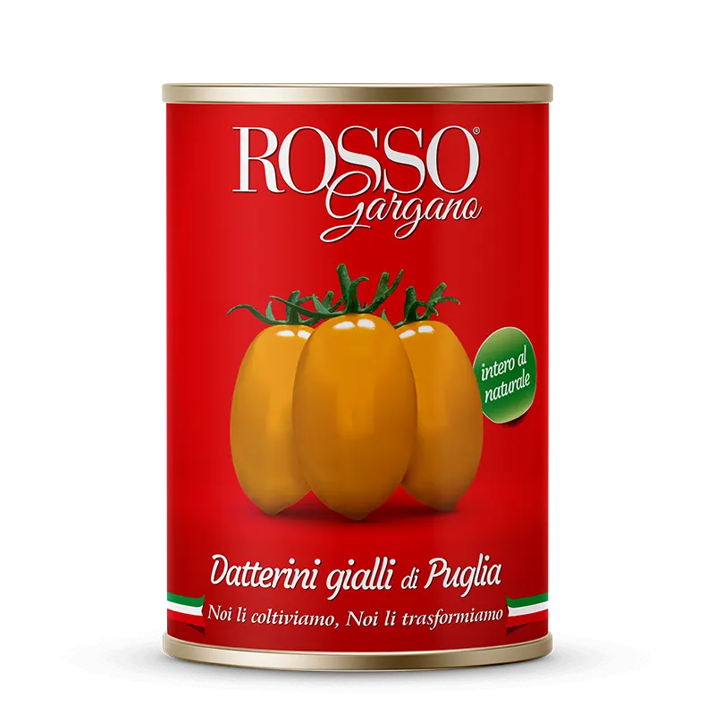 Datterini Gialli di Puglia Interi al Naturale Rosso Gargano