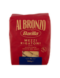 Barilla al Bronzo 322 Mezzi Rigatoni Trafilati al Bronzo 500 g