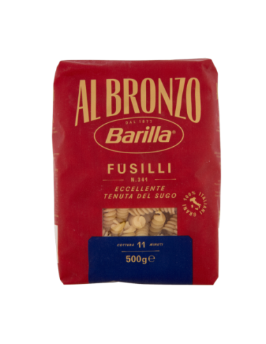 Barilla al Bronzo 341 Fusilli Trafilati al Bronzo 500 g