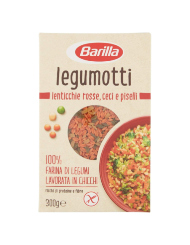 Barilla Legumotti Lenticchie Rosse, Ceci e Piselli 300 g