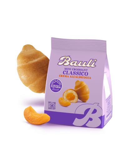 Bauli Mini Croissant Albicocca - 75 gr