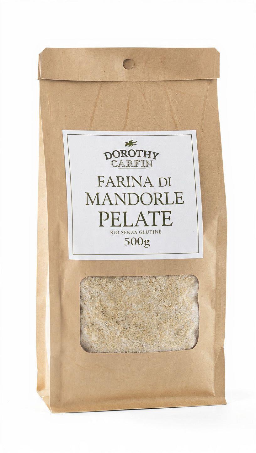 Farina di Mandorla Bio 500g - Farina per Dolci e Salati | Dorothy Carfì