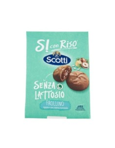 Scotti Biscotti Ripieni Crema Nocciola Senza Lattosio 200g