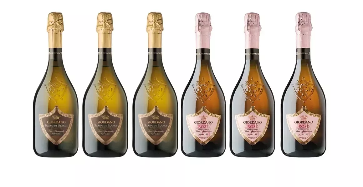 Un brindisi millesimato - 6 Spumanti Millesimati Giordano Vini Blanc de Blancs e Rosé