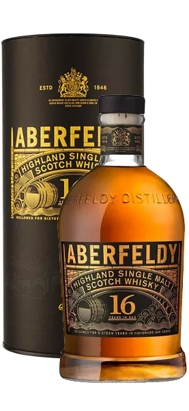 Aberfeldy Highland Single Malt Scotch Whisky 16 Years con confezione