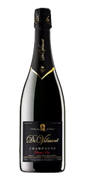 De Vilmont Champagne Brut Grande Reserve Premier Cru 0.75 l - bottiglia nera elegante