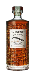 Eminente Ron de Cuba Reserva Aged 7 Years 0.70 l - bottiglia con texture coccodrillo
