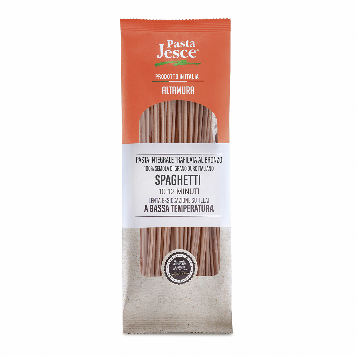 Spaghetti Integrali Trafilati al Bronzo Pasta Jesce Altamura 500g