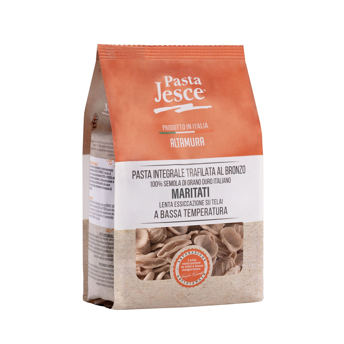 Maritati Integrali Trafilati al Bronzo Pasta Jesce Altamura 500g