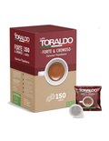 Toraldo Forte & Cremoso 150 cialde ESE 44mm espresso napoletano