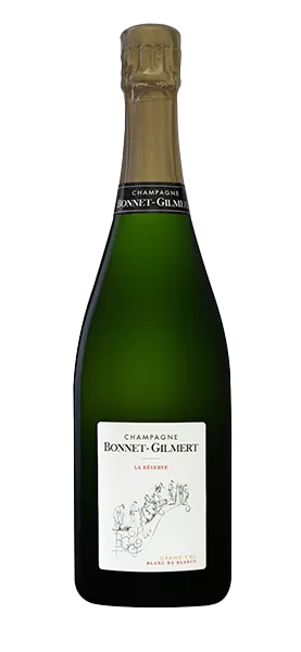 Bonnet Gilmert Champagne Blanc de Blancs Grand Cru 0.75 l - La Réserve
