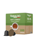 Toraldo Forte & Cremoso 100 capsule compatibili Nespresso
