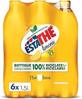 Estathé Limone thè freddo 6 bottiglie 1,5L