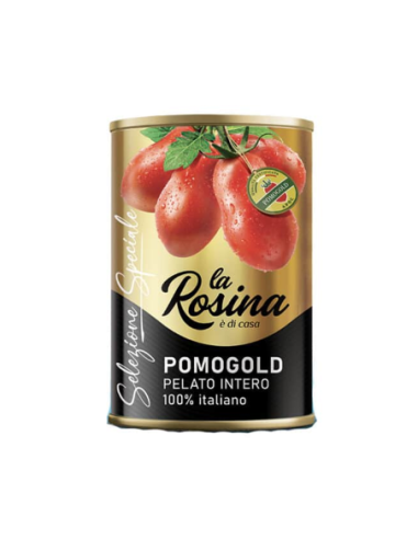 La Rosina Pomodoro Pelato Intero Pomogold 100% Italiano - 400 gr