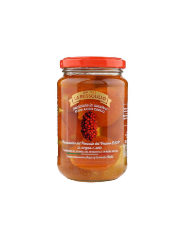 La Russolillo Pomodoro del Piennolo del Vesuvio in Acqua e Sale - 360 gr