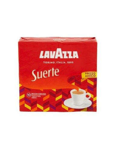 Lavazza Caffe Macinato Suerte - 2 x 250 gr