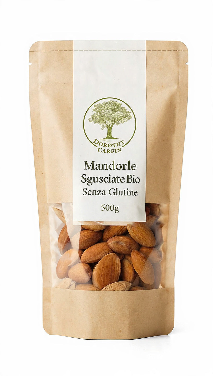 Mandorle Naturali Bio Senza Glutine da 500g