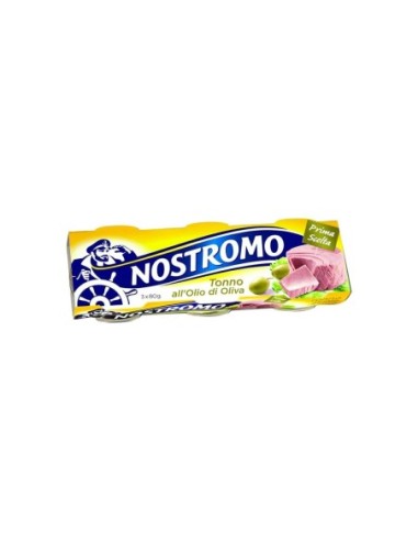 Nostromo Tonno Olio d'Oliva - 3 x 70 gr
