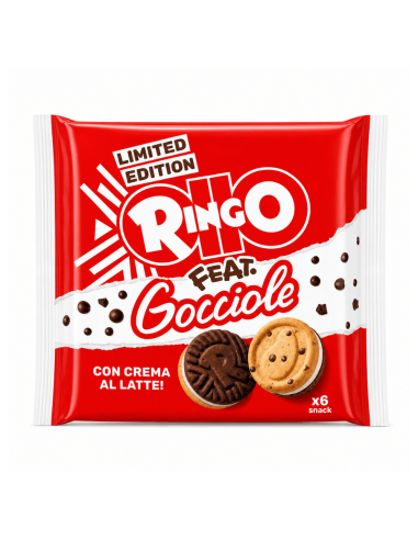 Pavesi Ringo feat. Gocciole Limited Edition 6 pz - 165 gr