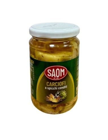 Saom Carciofi a Spicchi Sott'Olio - 280 gr