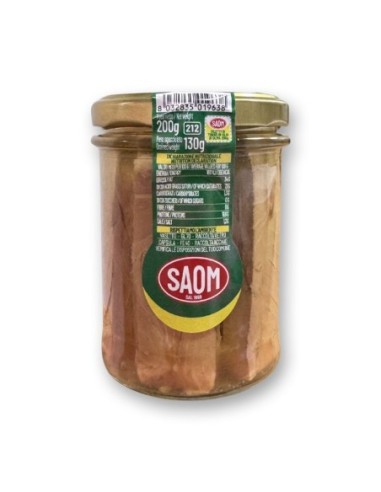 Saom Filetti di Tonno in Olio di Oliva - 200 gr