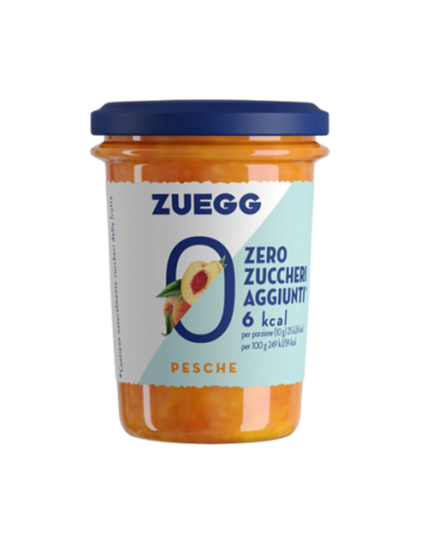 Zuegg Confettura Senza Zuccheri Aggiunti Pesca - 220 gr